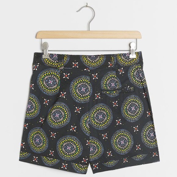 Anthropologie | MAEVE ABSTRACT CITY SHORTS | Sz 2 - Picture 2 of 4